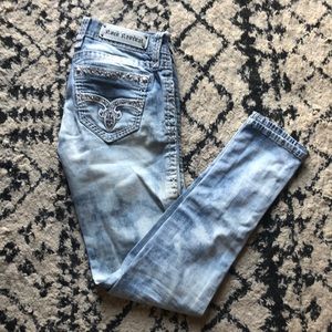 Barely worn rock revival jeans!